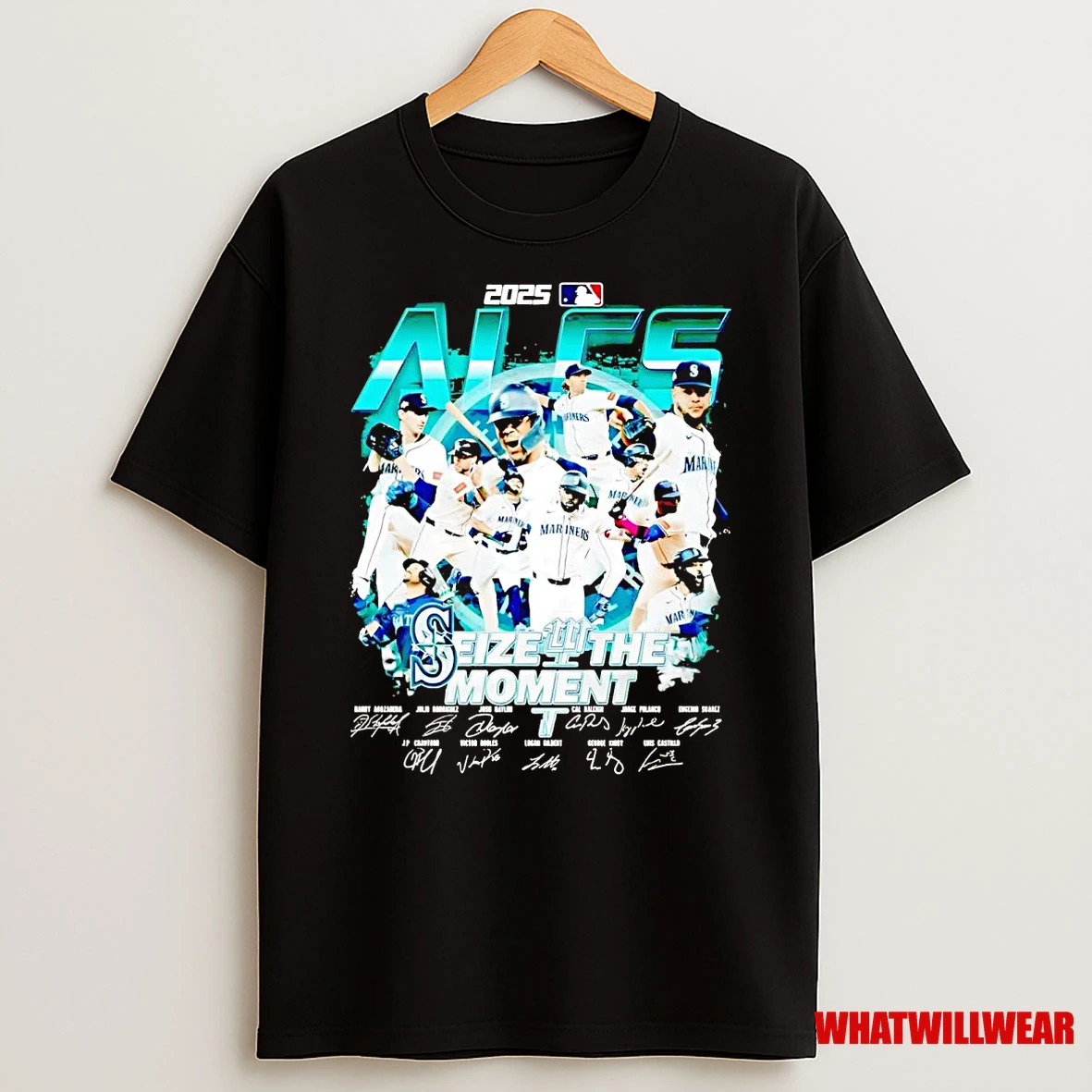 Seattle Mariners 2025 Alcs Seize The Moment T Shirts