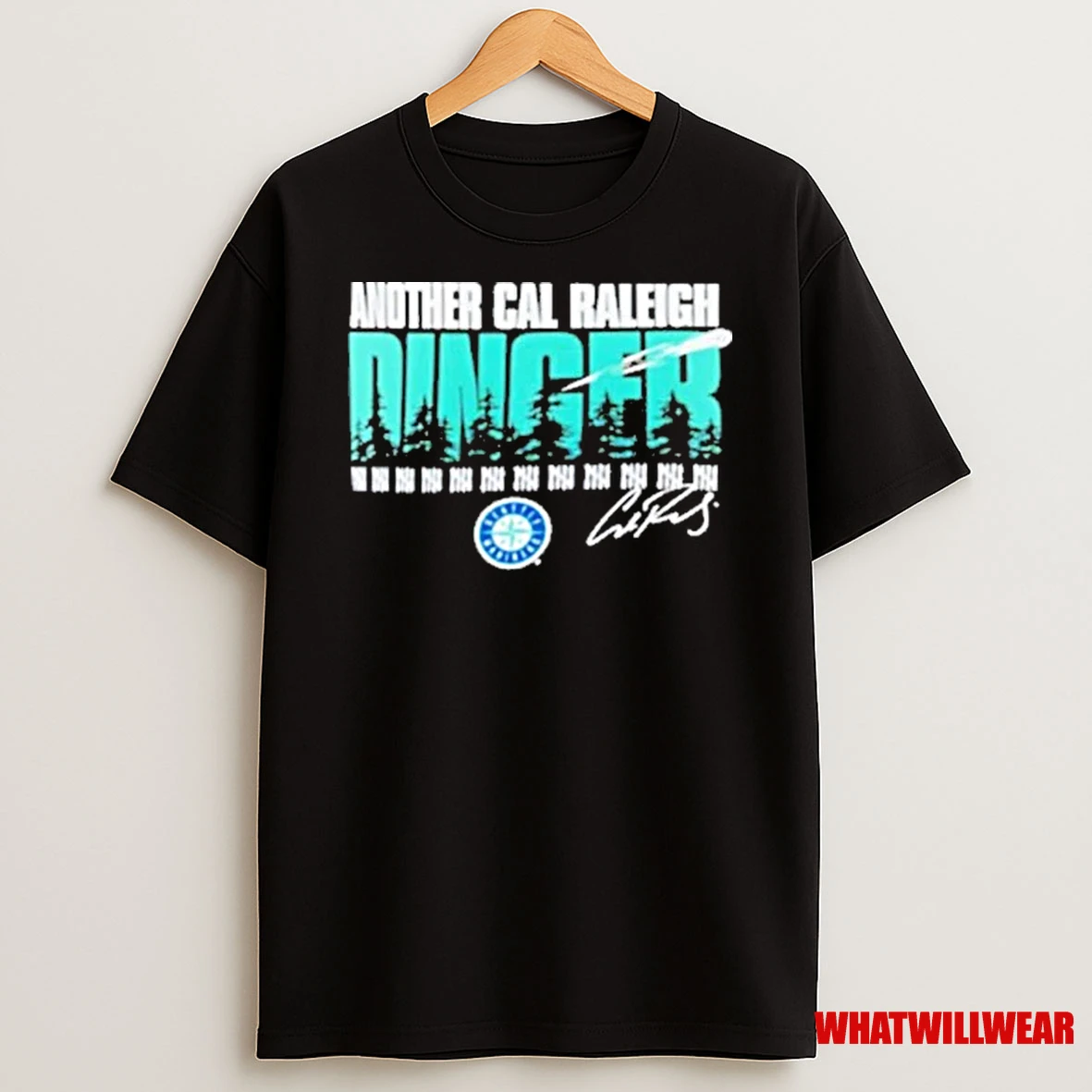 Seattle Mariners Another Cal Raleigh Mlb Baseball Signature Shirts