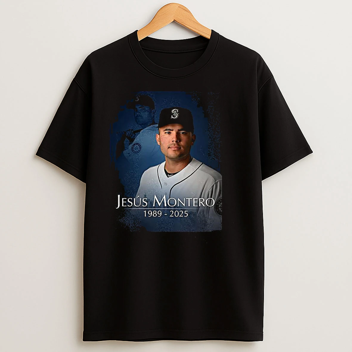 Seattle Mariners Jesus Montero 1989 2025 T Shirts