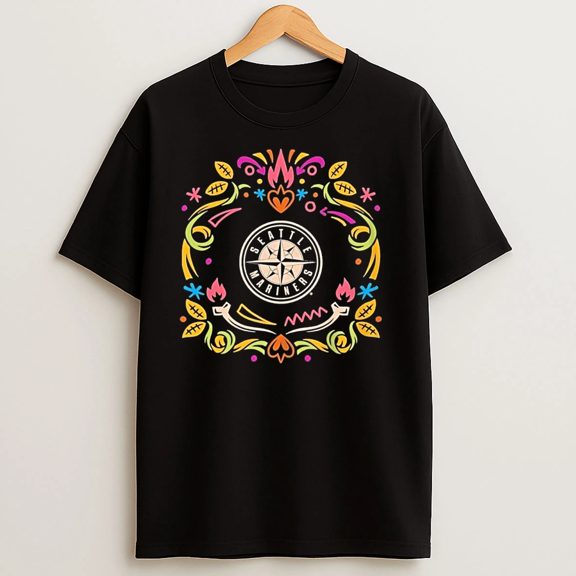 Seattle Mariners Mlb Dia De Los Muertos T Shirts