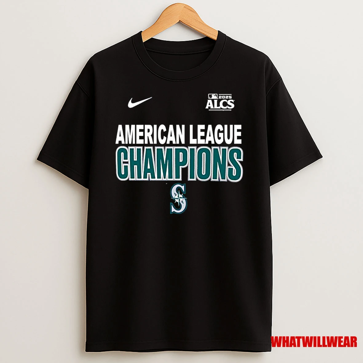 Seattle Mariners Nike Alcs 2025 American League Champions Shirts