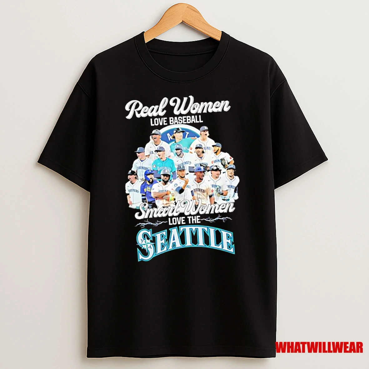 Seattle Mariners Real Women Love Baseball Smart Women Love The Seattle Shirts