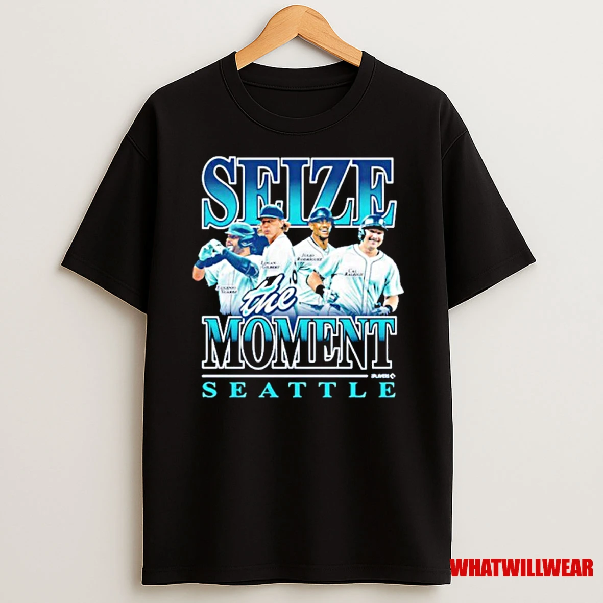 Seattle Mariners Seize The Moment Baseball Mlb Shirts