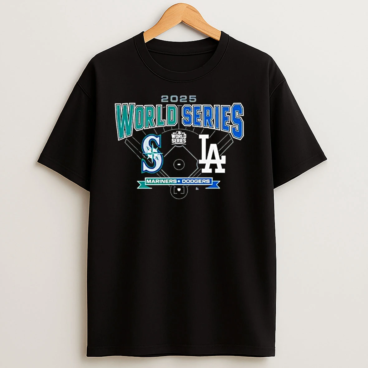 Seattle Mariners Vs Los Angeles Dodgers 2025 Mlb World Series Change Up Matchup Ornaments T Shirts