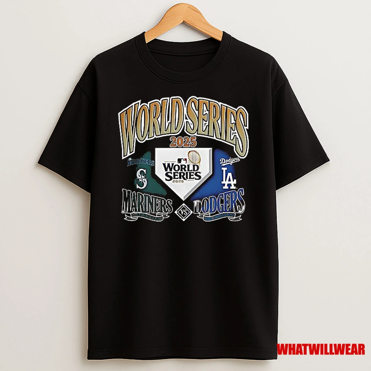 Seattle Mariners Vs Los Angeles Dodgers 2025 Mlb World Series Shirts