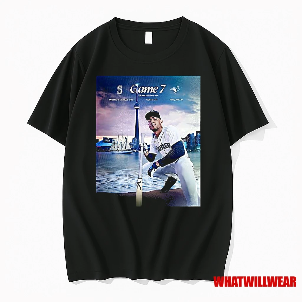 Seattle Mariners Vs Toronto Blue Jays Alcs Game 7 Julio Rodriguez Shirts