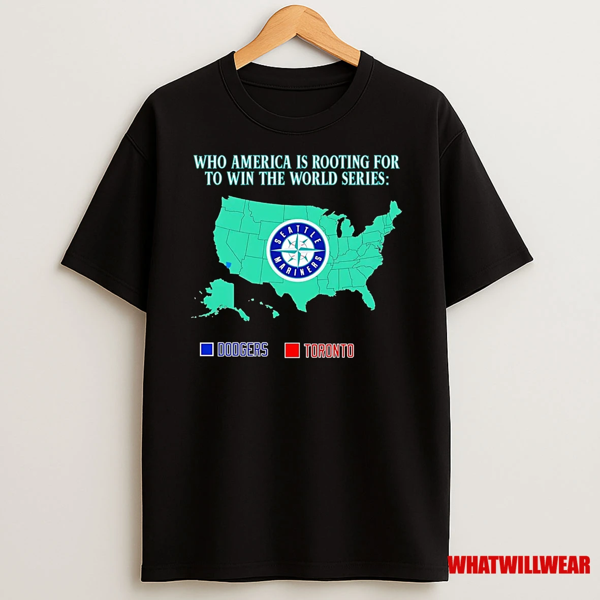 Seattle Mariners Who America Is Rooting For To Win The World Series Shirts