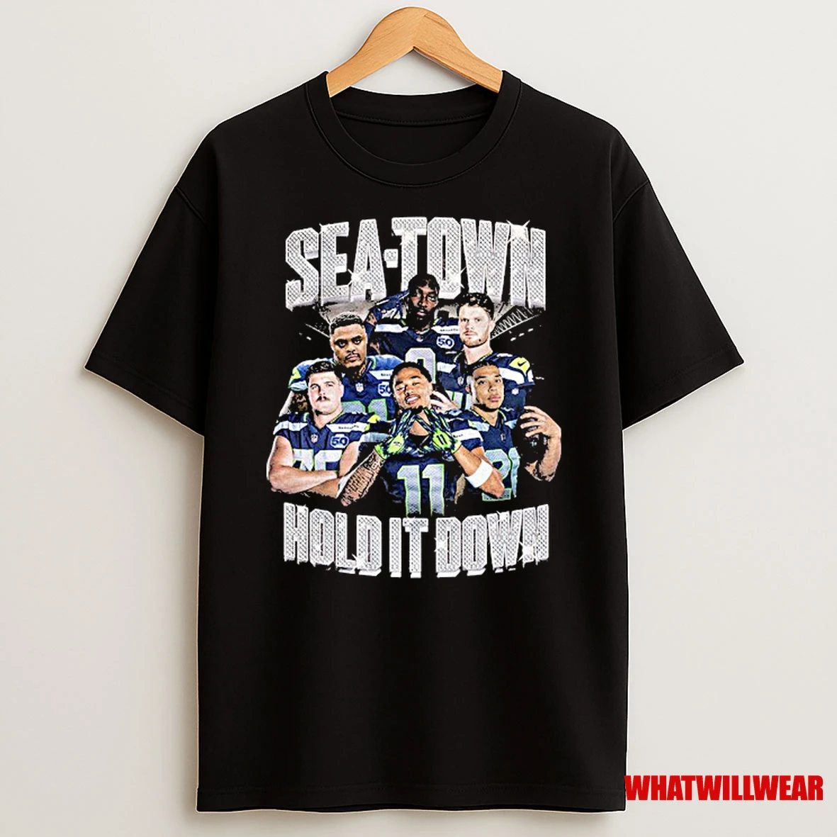 Seattle Seahawks Nfl Sea Town Hold It Down Shirts