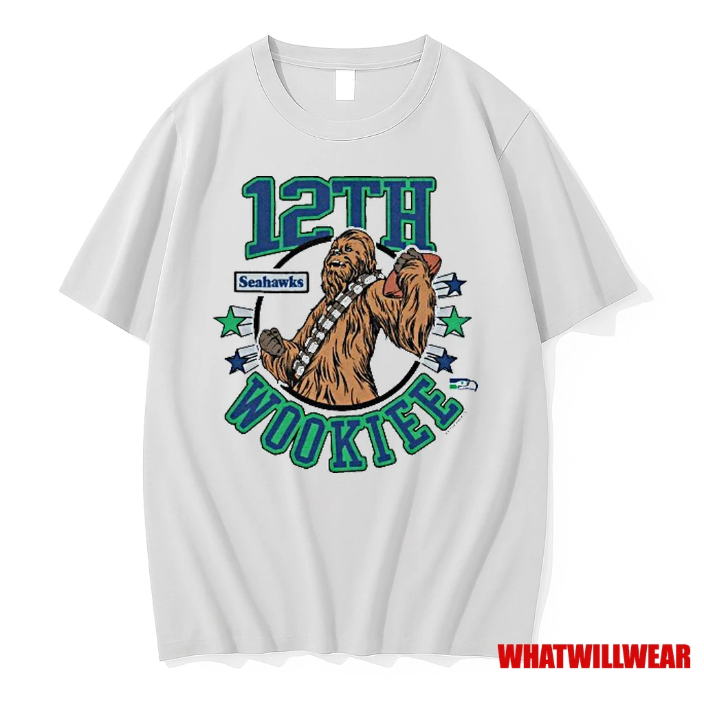 Seattle Seahawks Star Wars 12th Wookiee Shirts