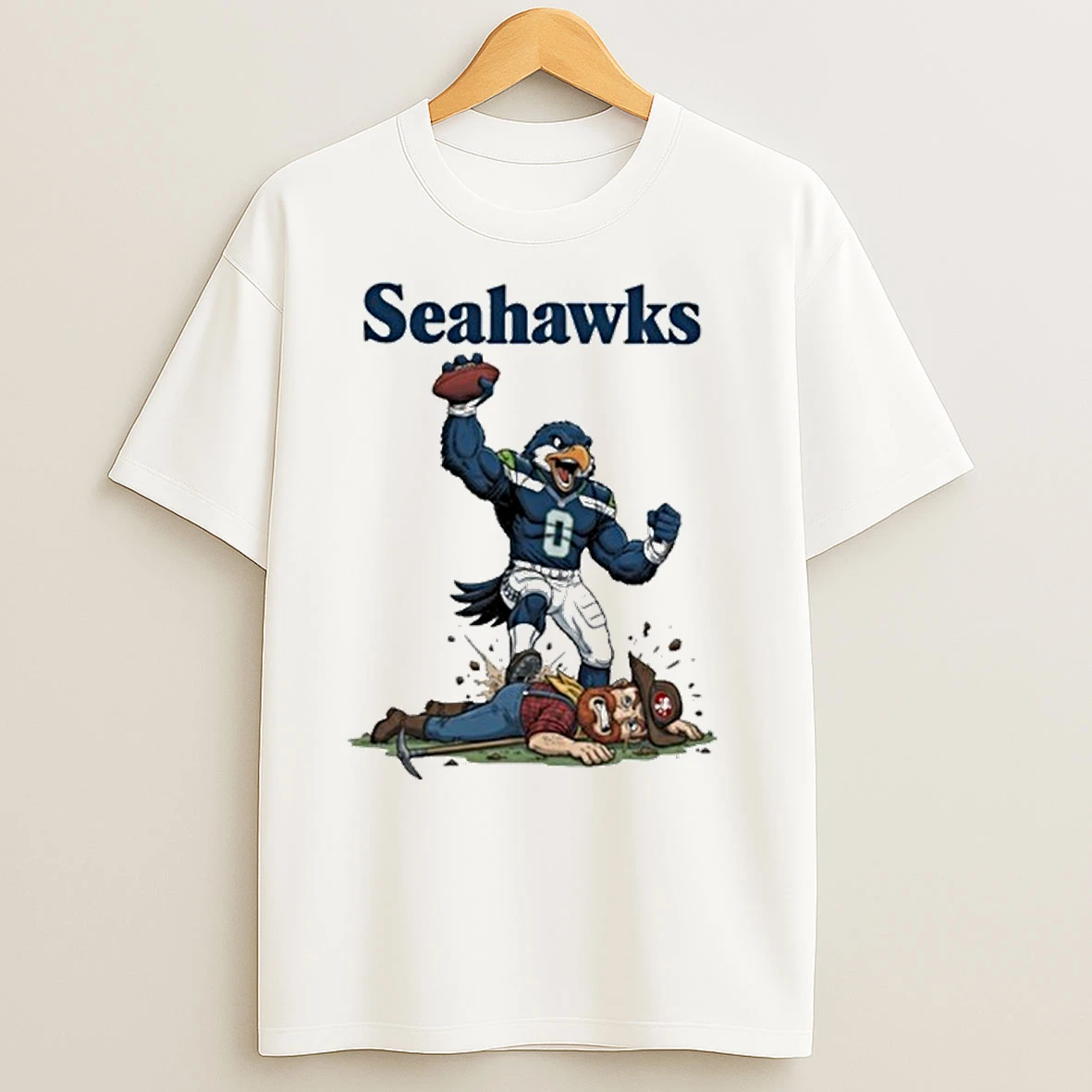 Seattle Seahawks Vs San Francisco 49ers Baseball T Shirts