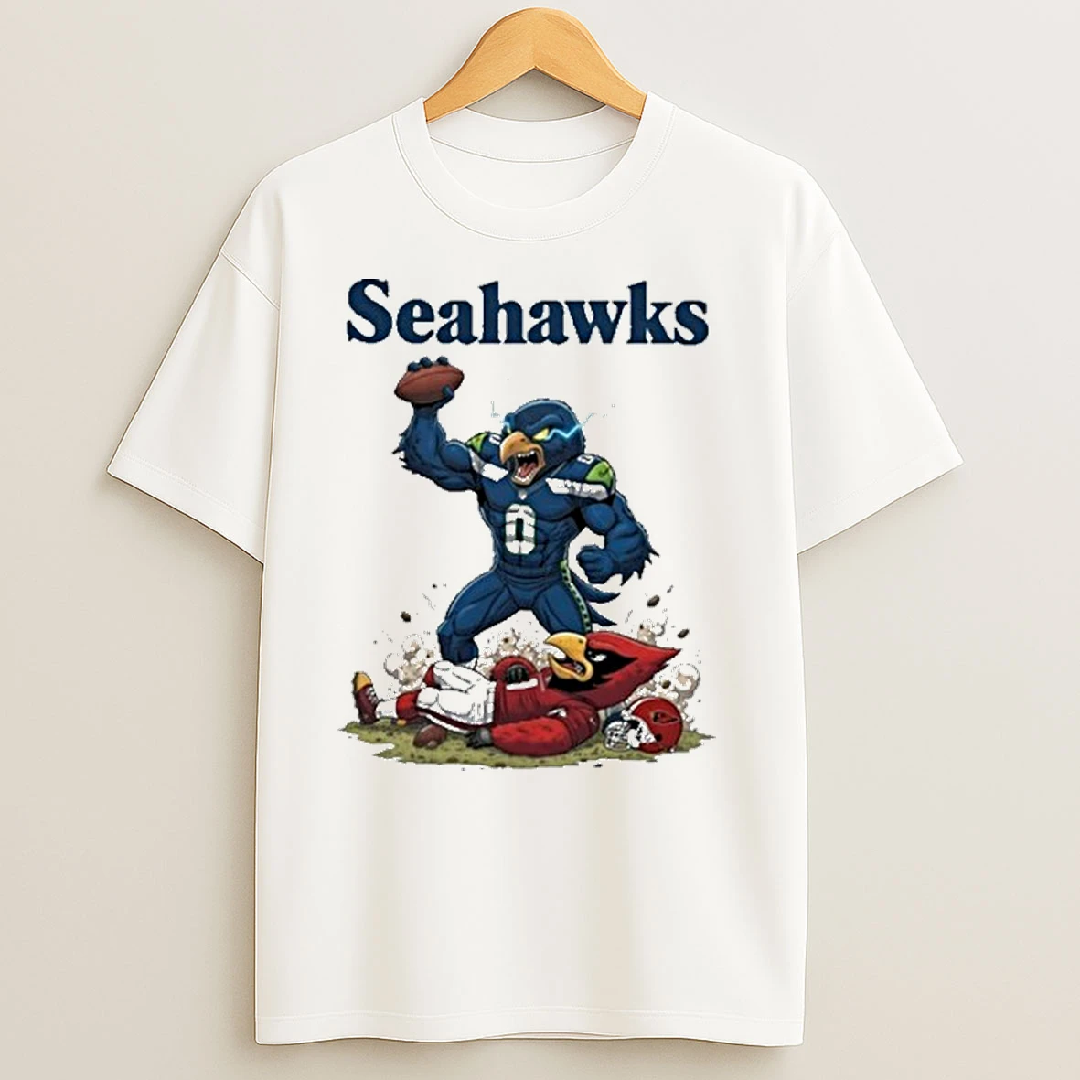 Seattle Seahawks Vs Arizona Cardinals Baseball T Shirts