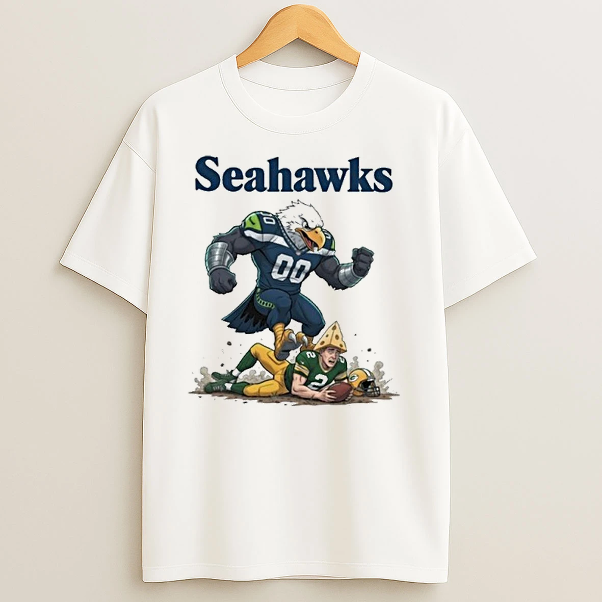 Seattle Seahawks Vsgreen Bay Packers T Shirts