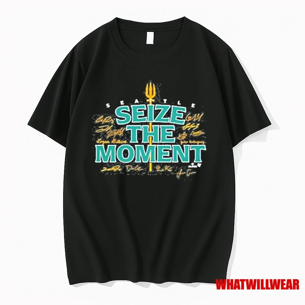 Seattle Seize The Moment 2025 Shirts