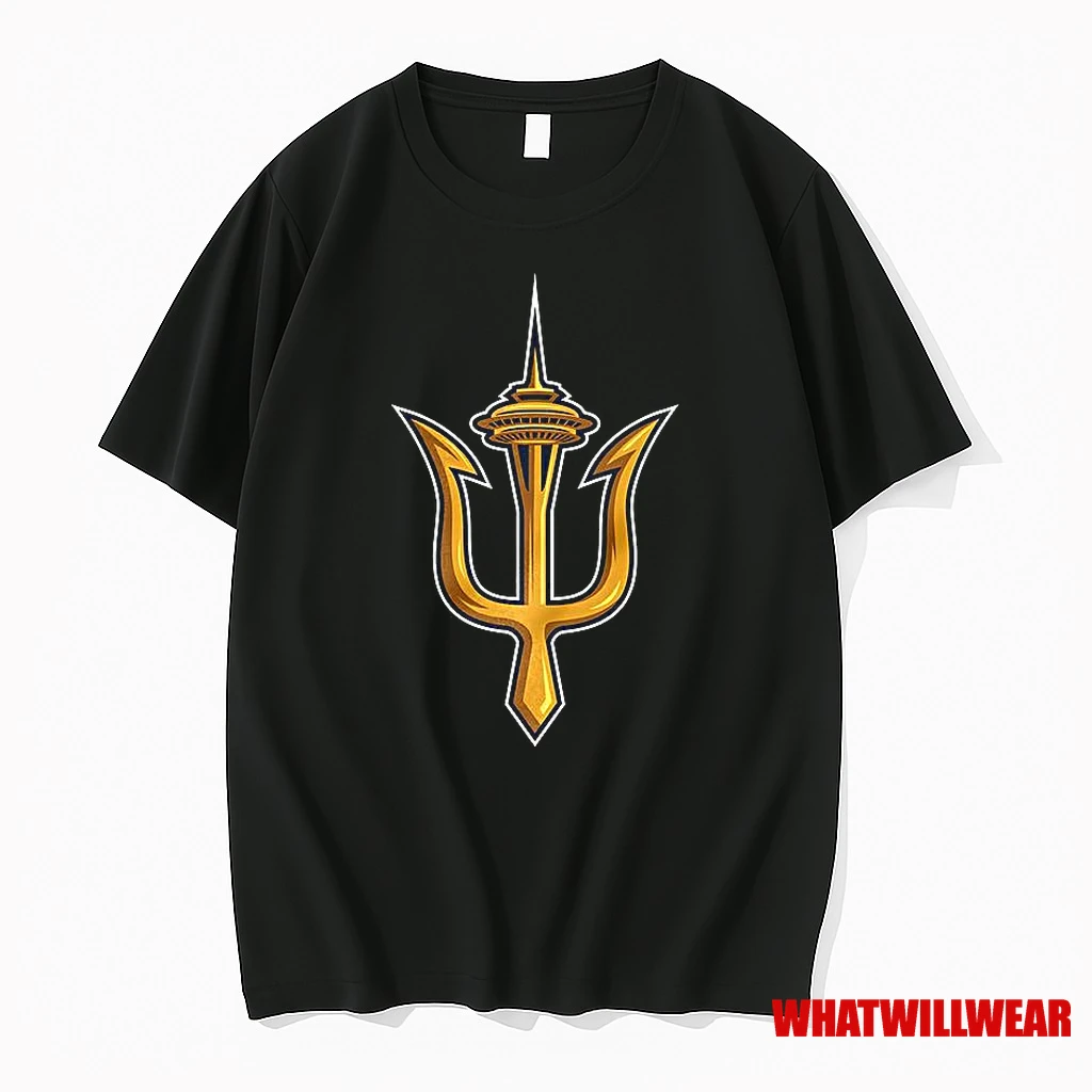 Seattle Mariners Baseball Space Needle Trident Shirts
