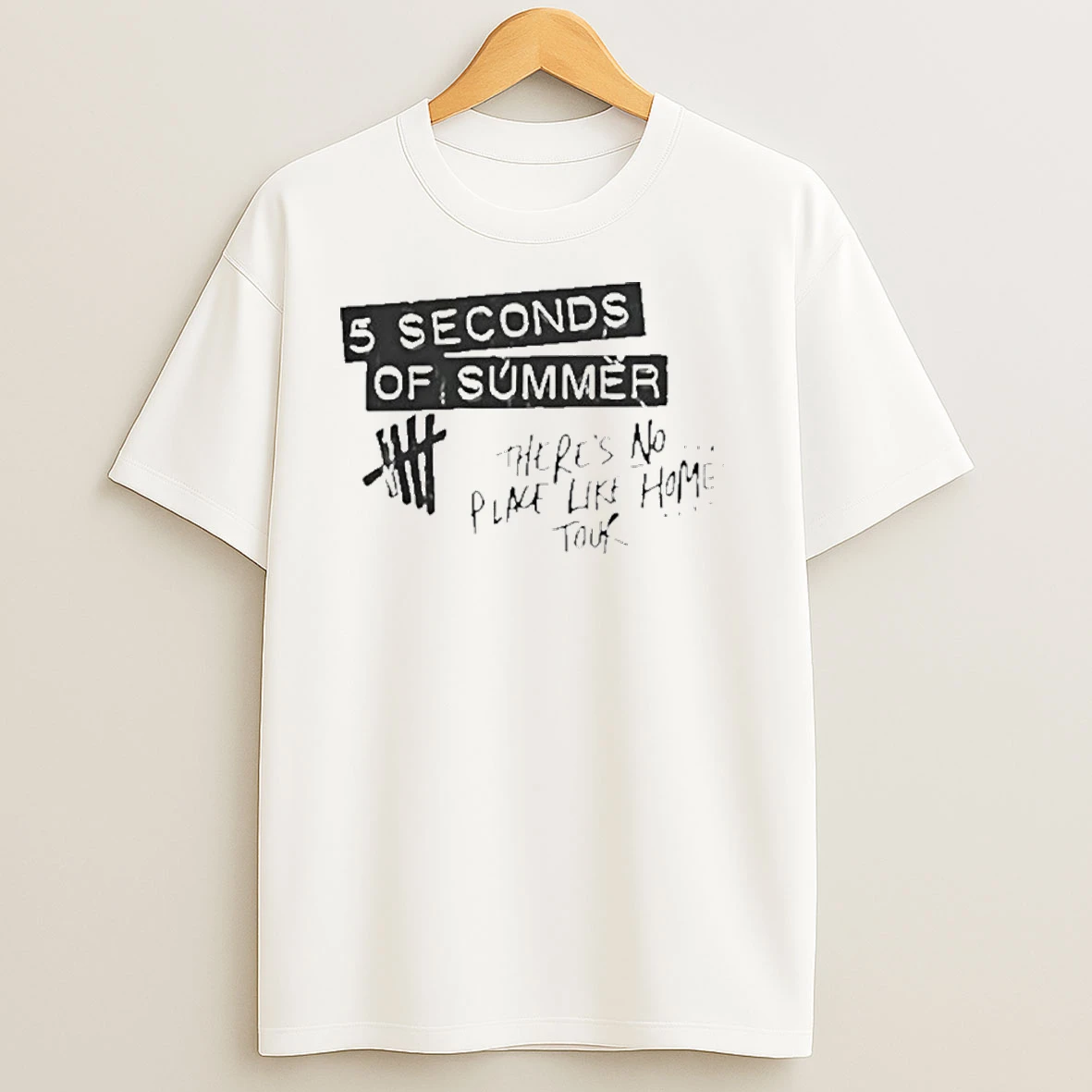 Seconds Of Summer Theres No Place Like Home Tour Logo T Shirts