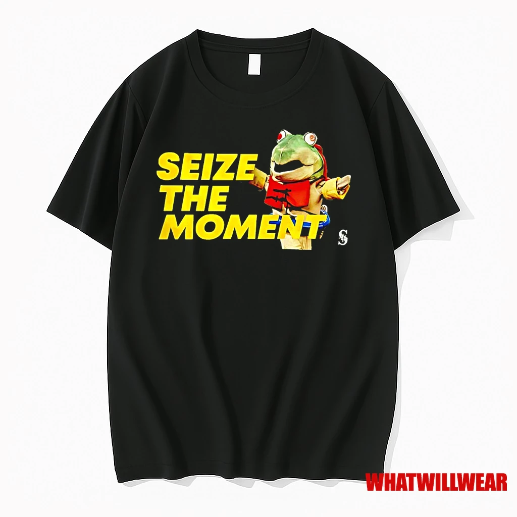 Seize The Moment Humpy Salmon New Mascot Seattle Mariners Shirts