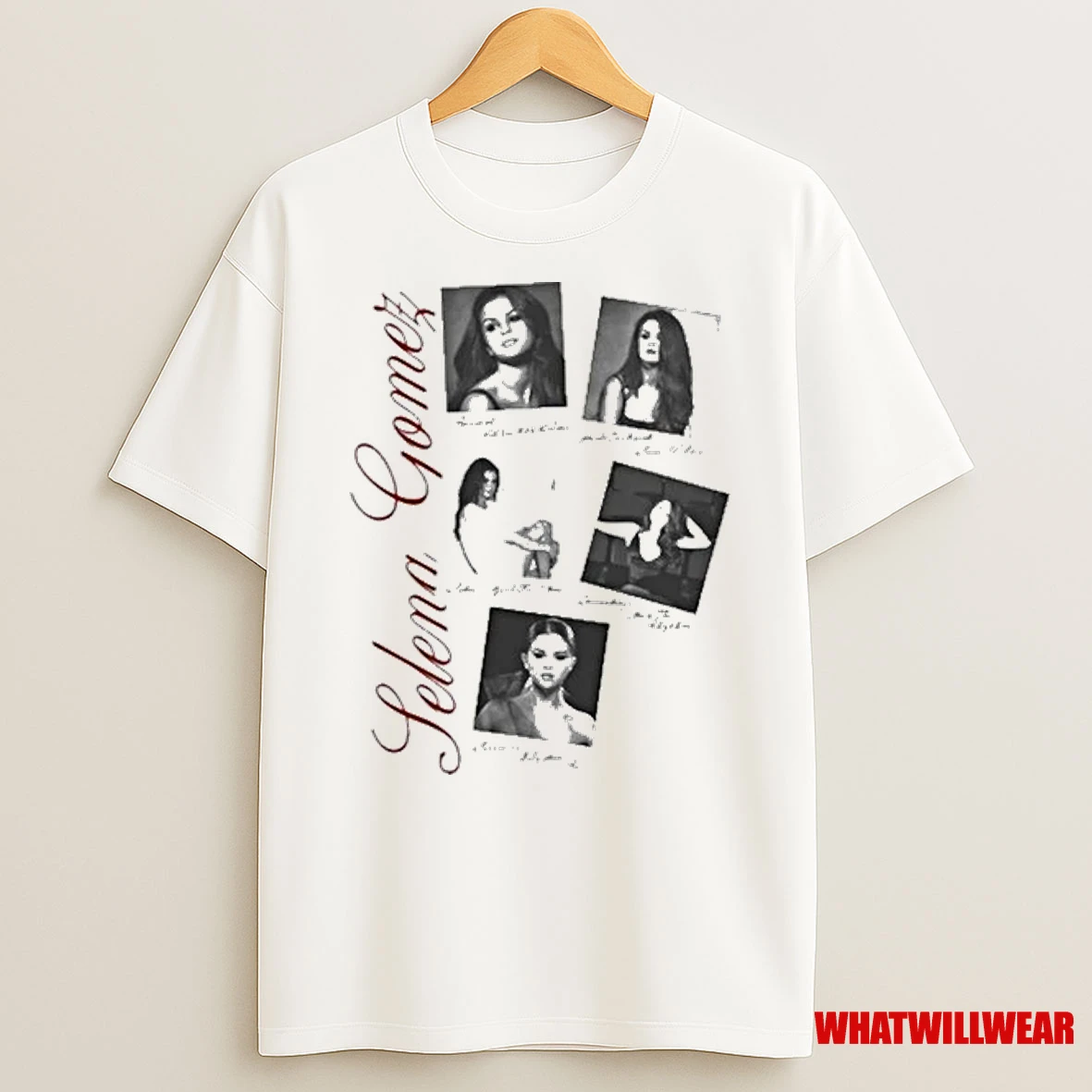Selena Gomez 10 Year Anniversary Collection Revival Polaroid 2025 Shirts