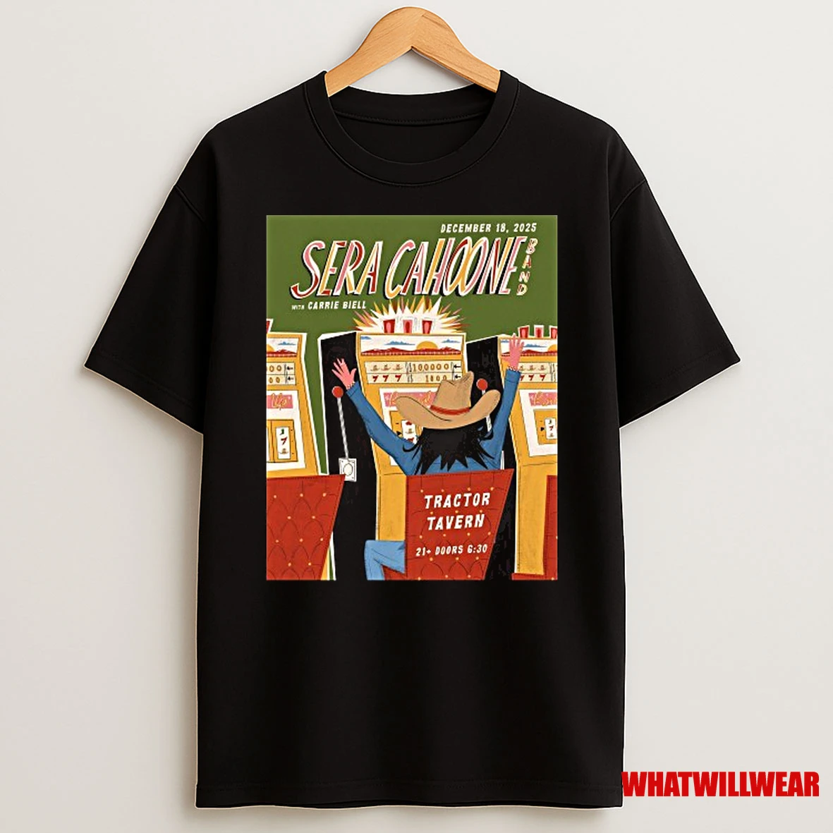 Sera Cahoone December 18 2025 Tractor Tavern Seattle Wa Shirts