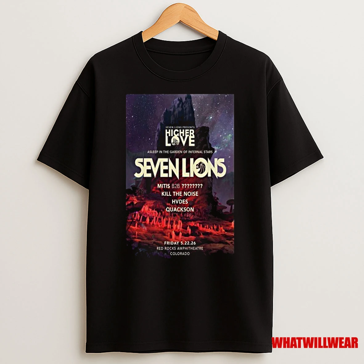 Seven Lions May 22 2026 Event Colorado Shirts