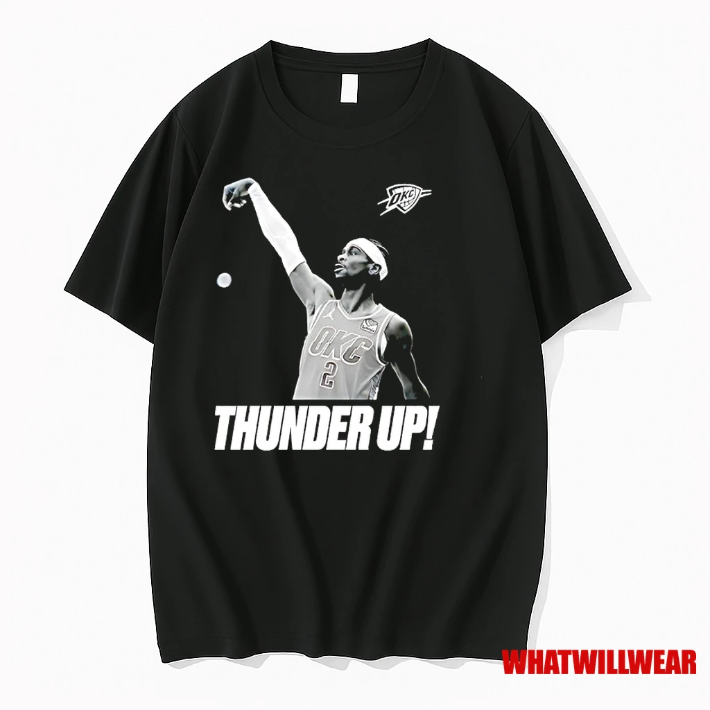 Shai Gilgeous Alexander Oklahoma City Thunder Up Shirts