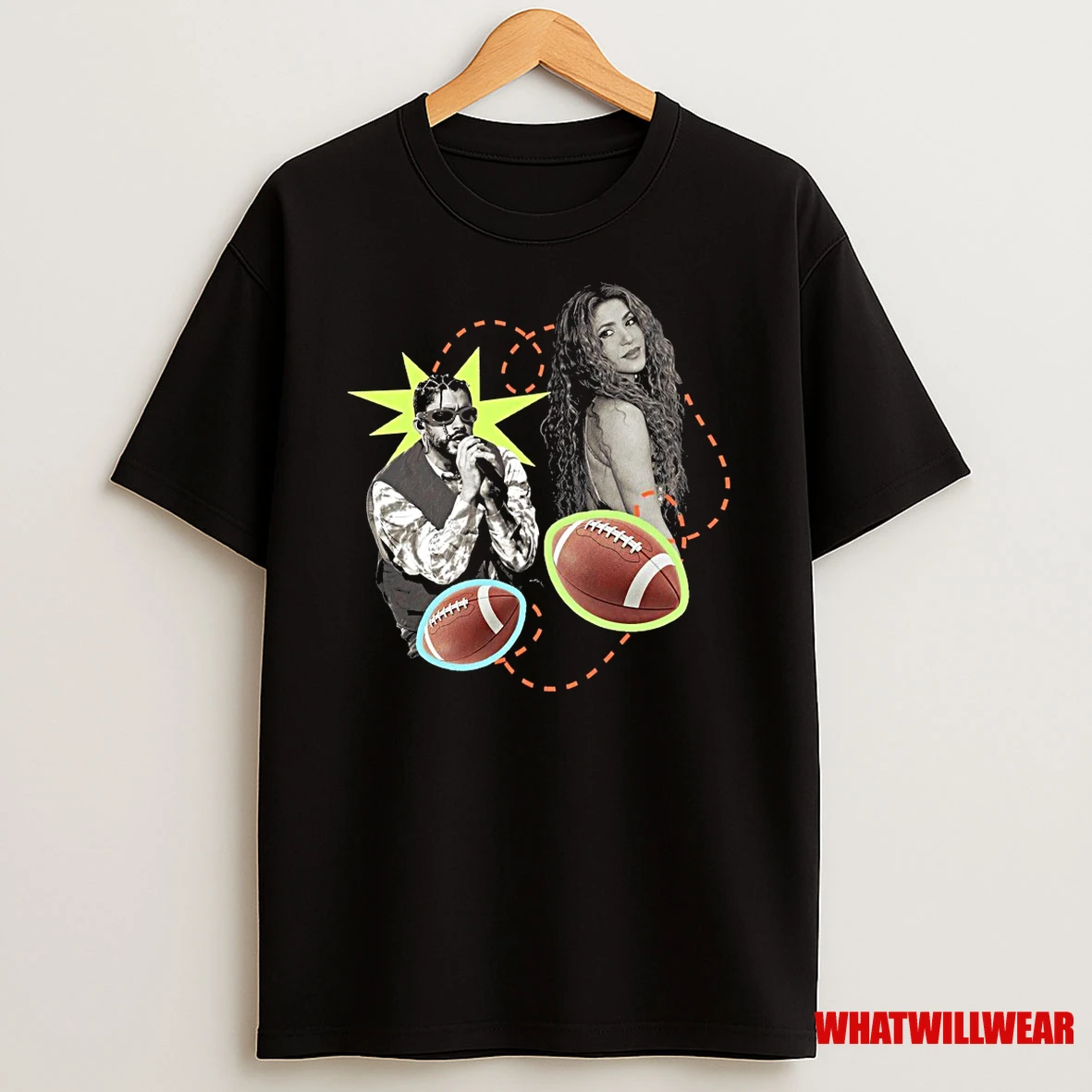 Shakira Supports A Bad Bunny Super Bowl Halftime Show 2025 Shirts