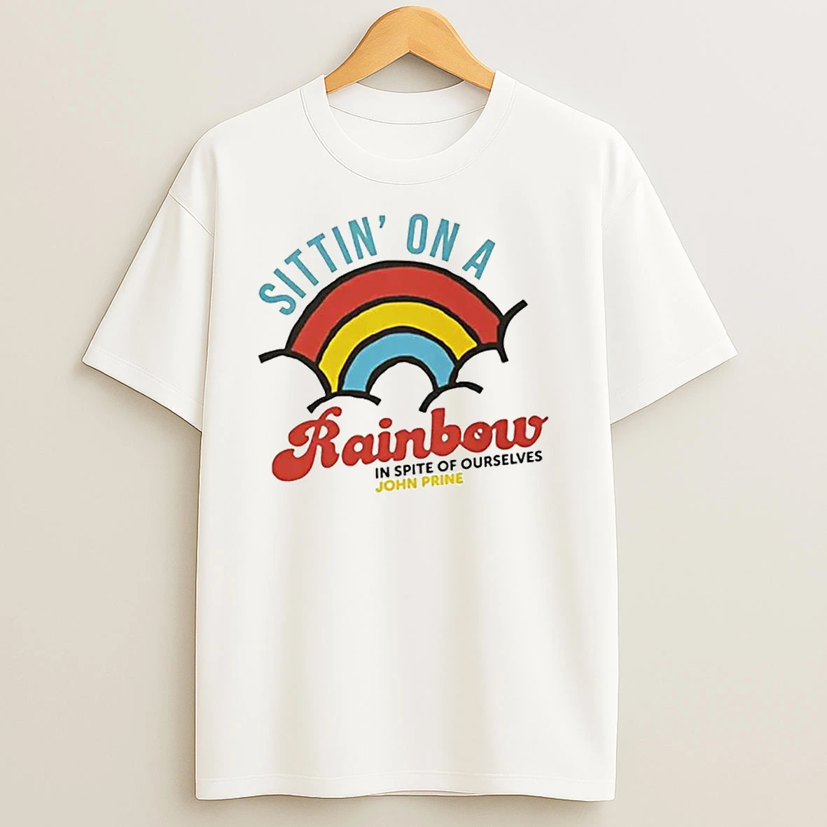 Sheriff Country Wes Fox Sittin On A Rainbow Ornaments T Shirts