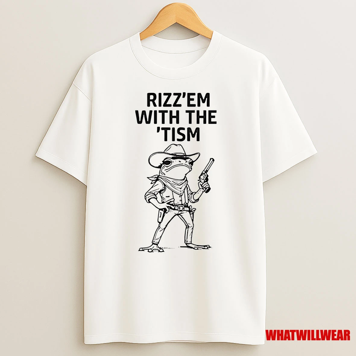 Sheriff Frog Rizzem With The Tism Shirts
