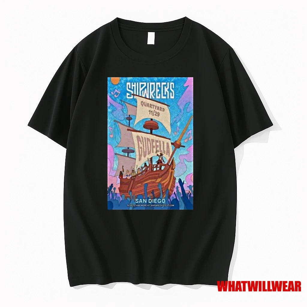 Shipwrecks Fall Tour 2025 San Diego Ca Shirts