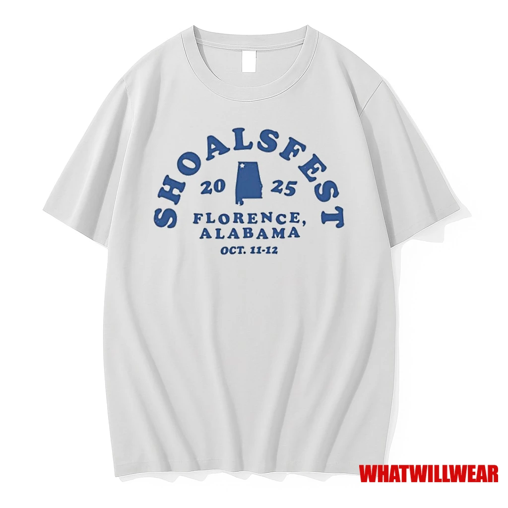 Shoals Fest 2025 In Florence Alabama At Mcfarland Park On October 11 12 2025 T Shirts