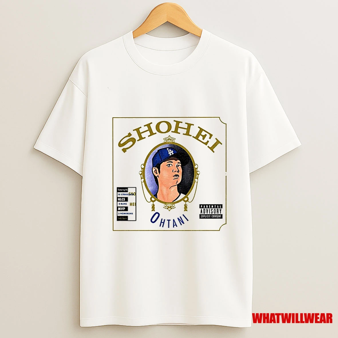 Shohei Ohtani 10 Strike Outs 3 Homeruns Mvp Parental Advisory Shirts