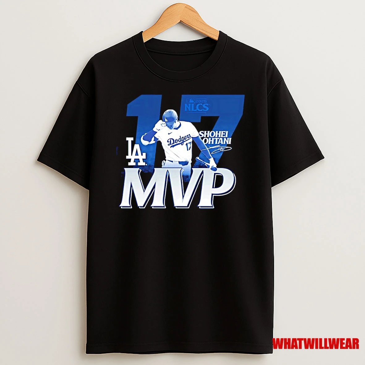 Shohei Ohtani 17 Los Angeles Dodgers 2025 National League Championship Series Mvp Shirts