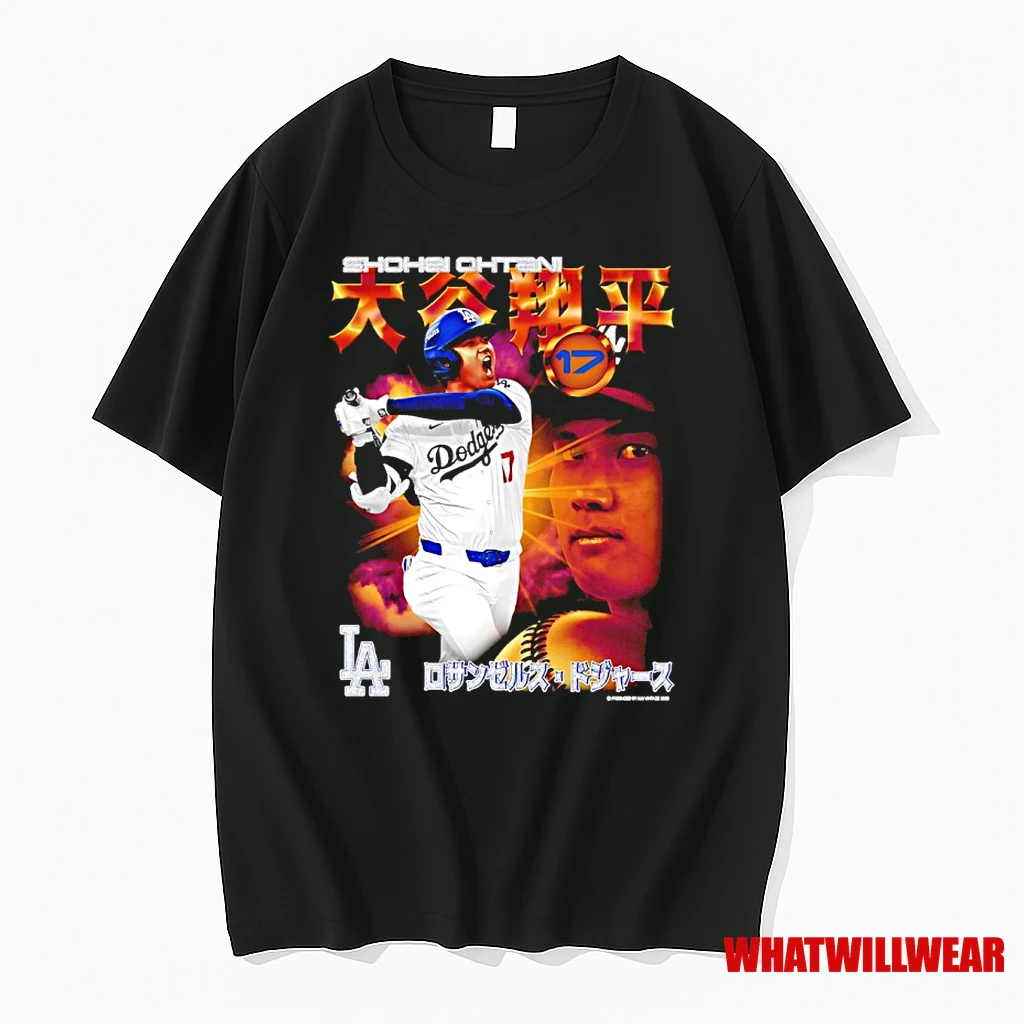 Shohei Ohtani 17 Los Angeles Dodgers 2025 World Series Retro Shirts