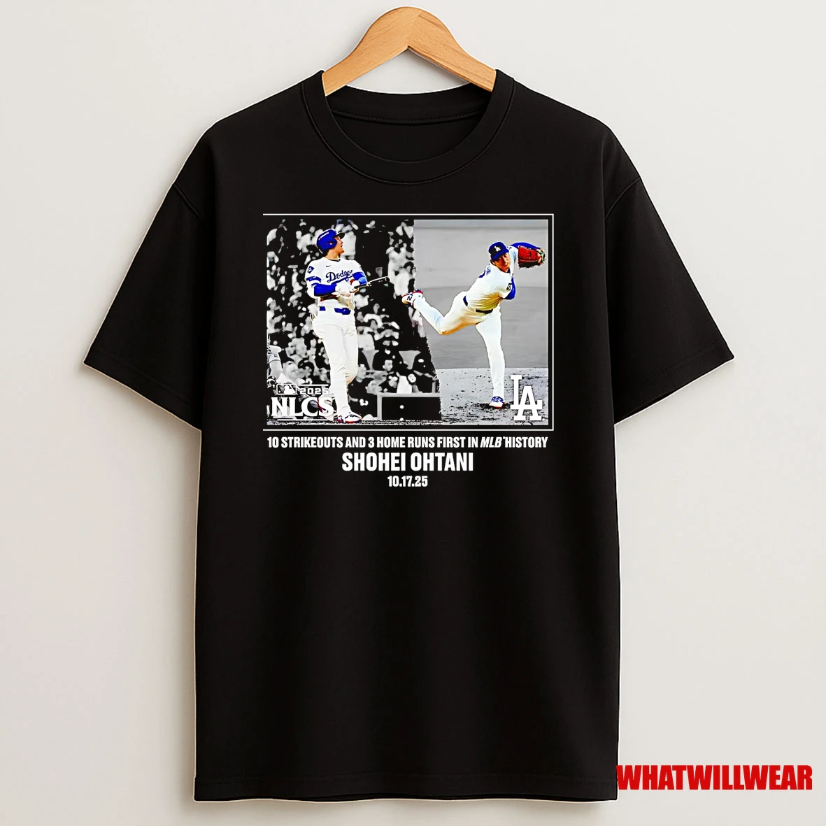 Shohei Ohtani 2025 Mlb Postseason 10 Strikeouts 3 Home Runs Shirts