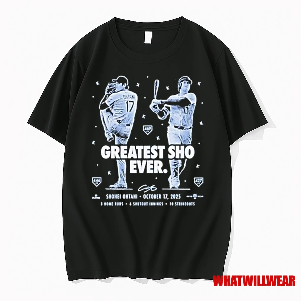 Shohei Ohtani Greatest Sho Ever Shirts