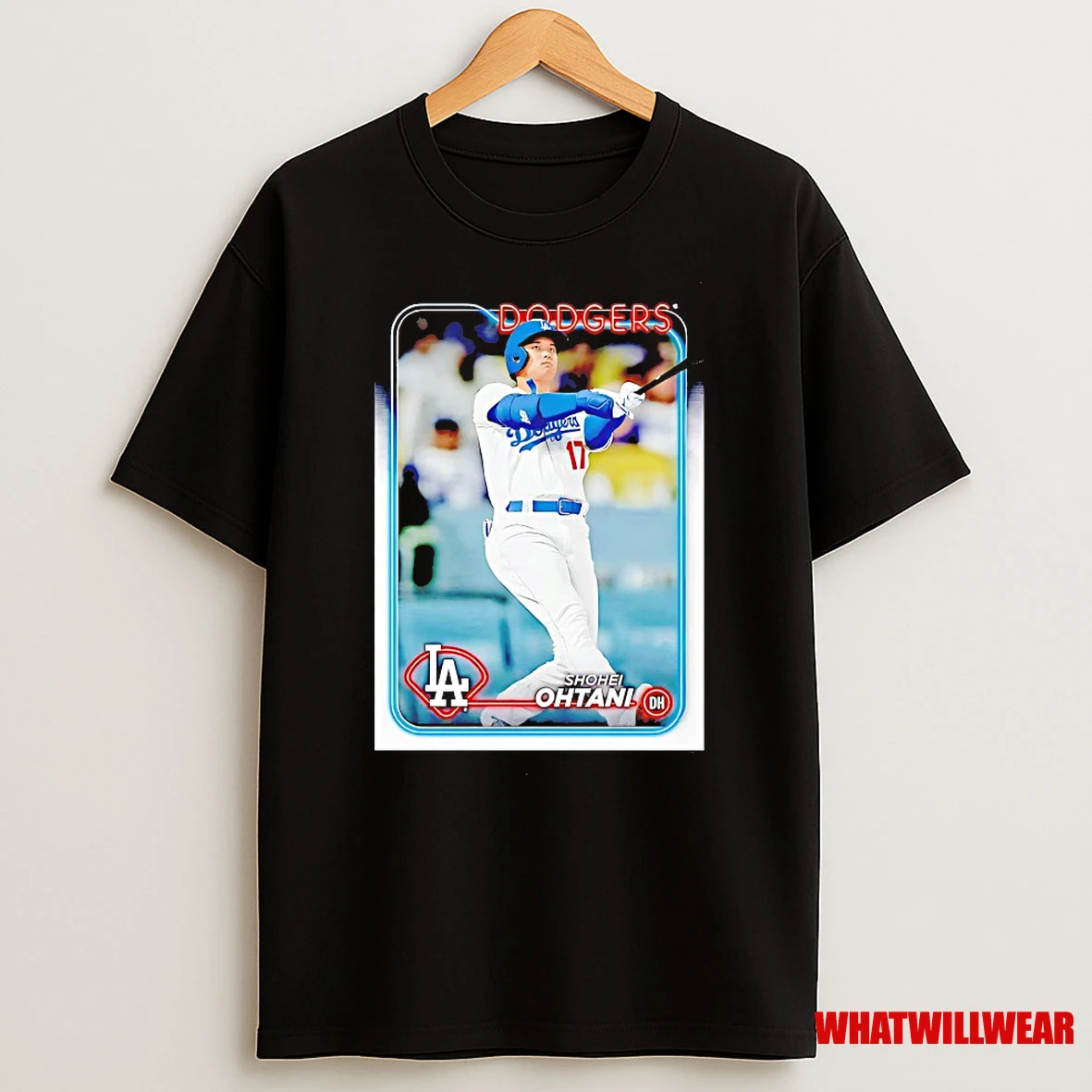Shohei Ohtani Los Angeles Dodgers 2024 Card Player Shirts