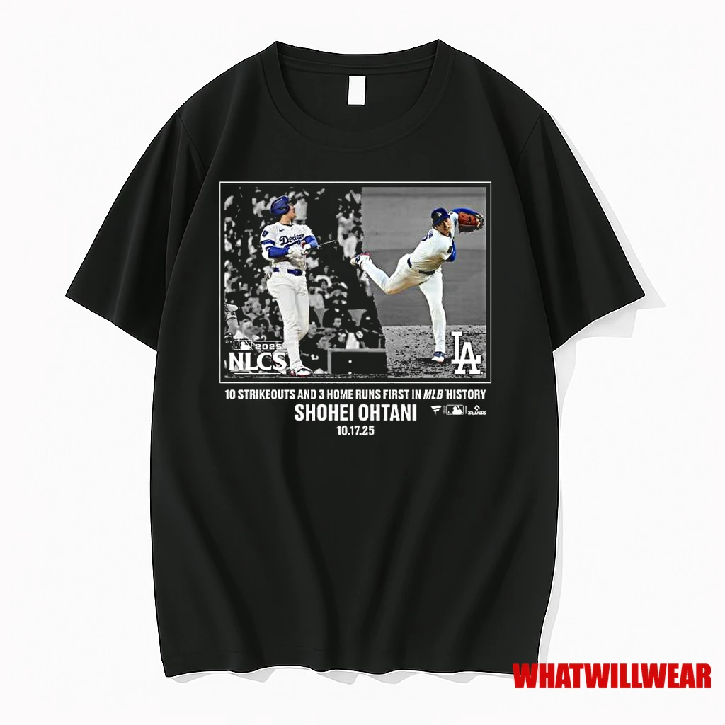 Shohei Ohtani Los Angeles Dodgers 2025 Mlb Postseason Moment Shirts