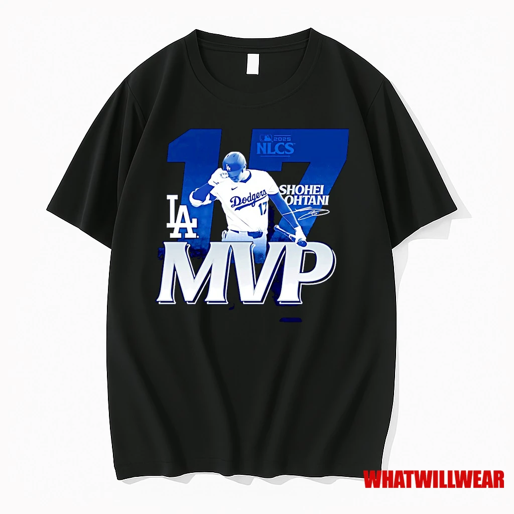 Shohei Ohtani Los Angeles Dodgers 2025 National League Championship Series Mvp Signature Shirts