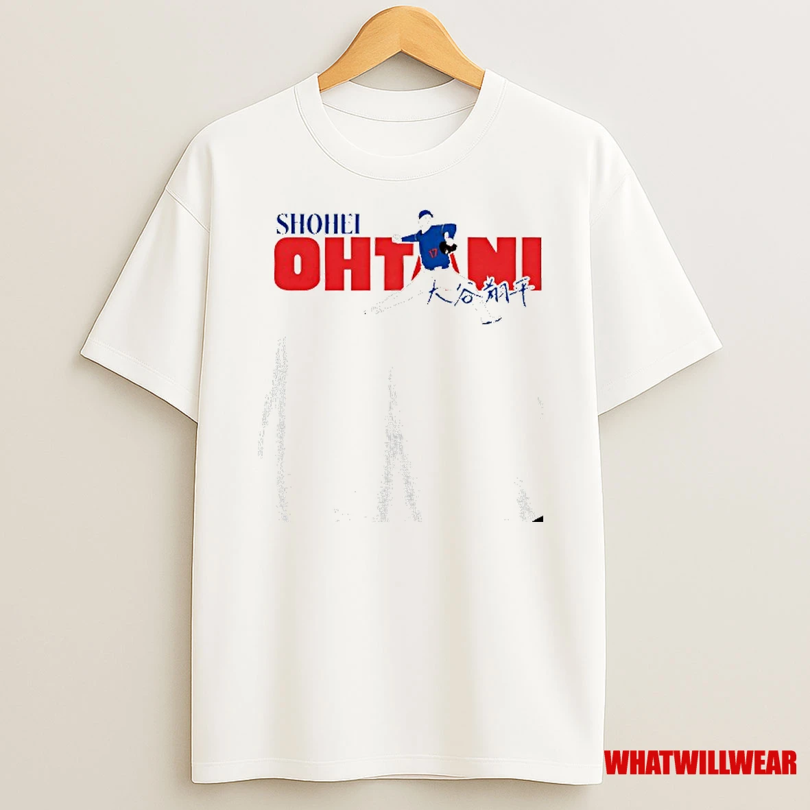 Shohei Ohtani Los Angeles Dodgers Kanji Signature Shirts
