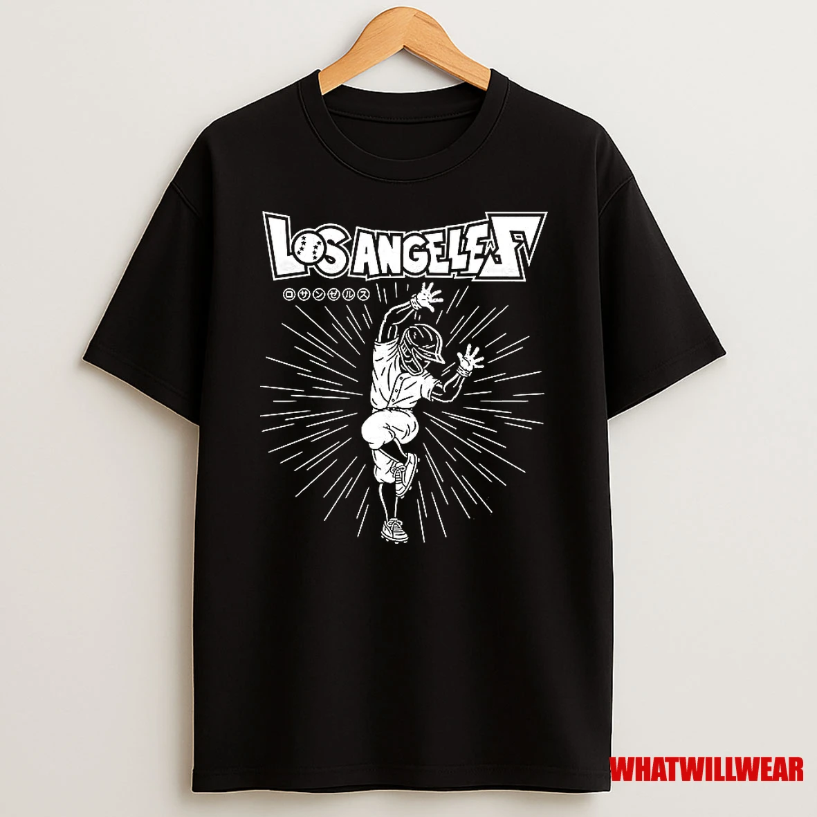 Shohei Ohtani Los Angeles Dodgers Baseball Dragon Ball Z Style Shirts