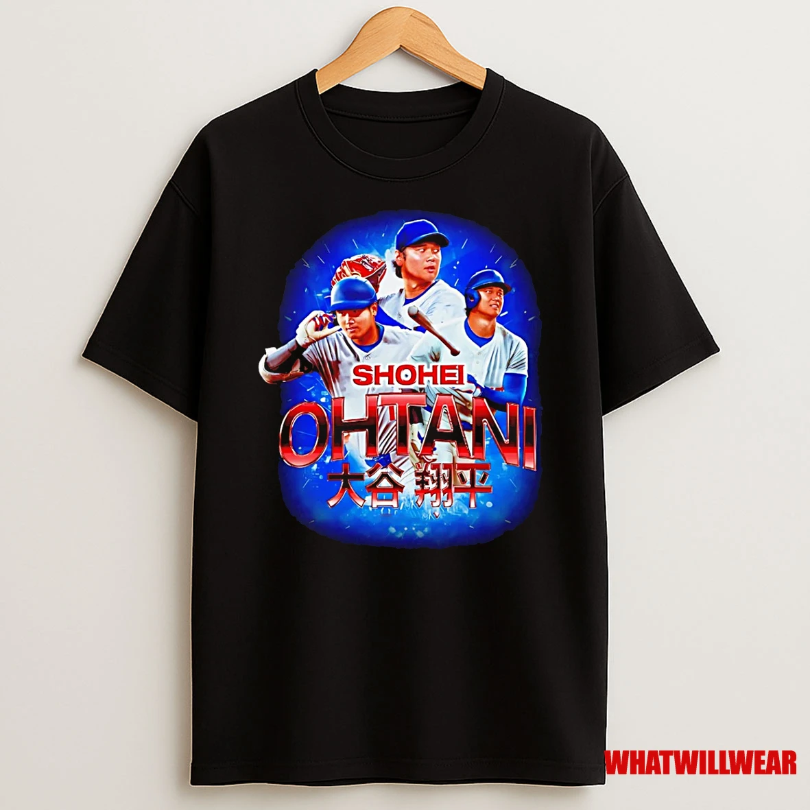 Shohei Ohtani Los Angeles Dodgers Signature Player Collage Shirts