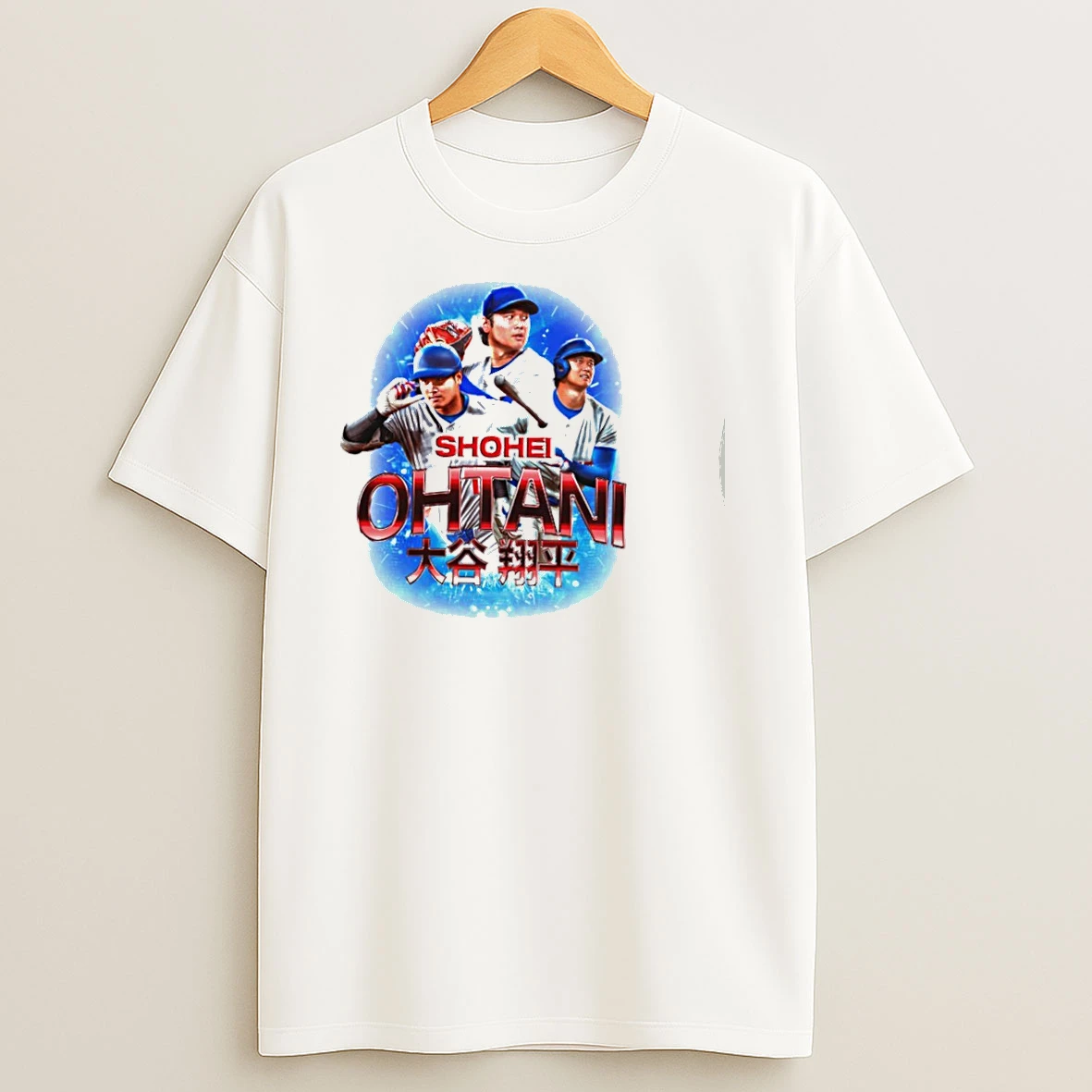 Shohei Ohtani Mlb Los Angeles Dodgers Japanese Graphic T Shirts
