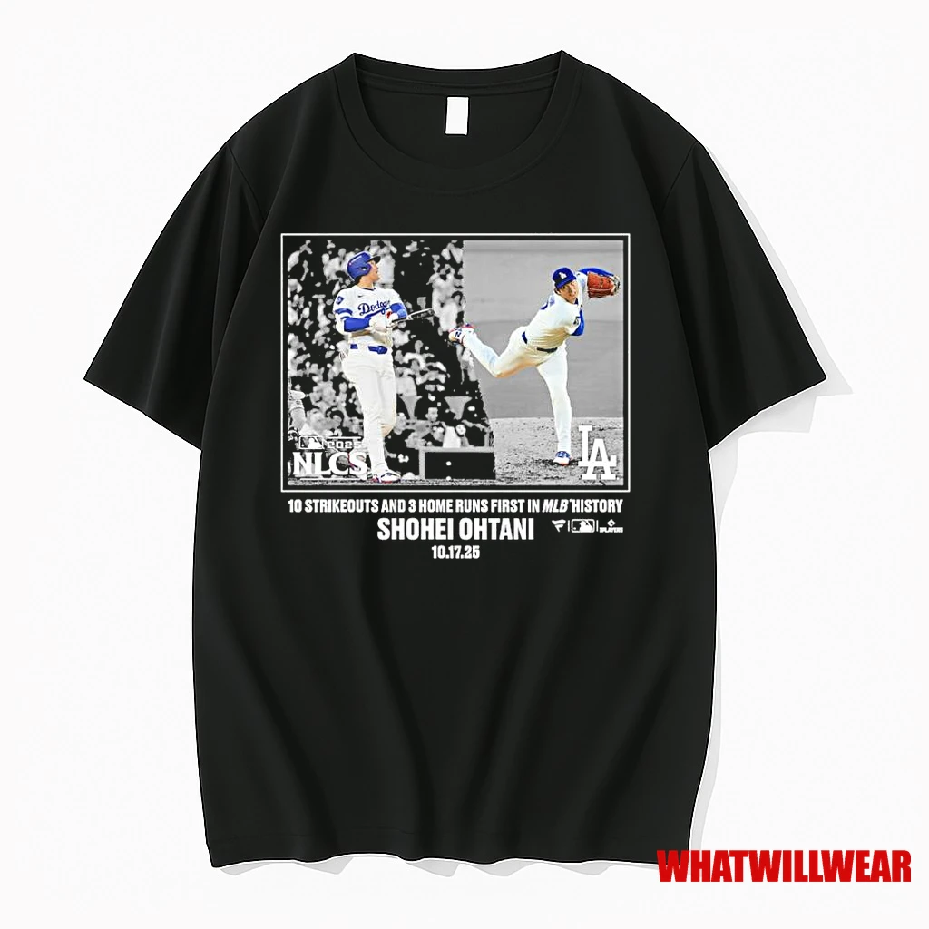 Shohei Ohtani Nlcs Postseason Moment Shirts