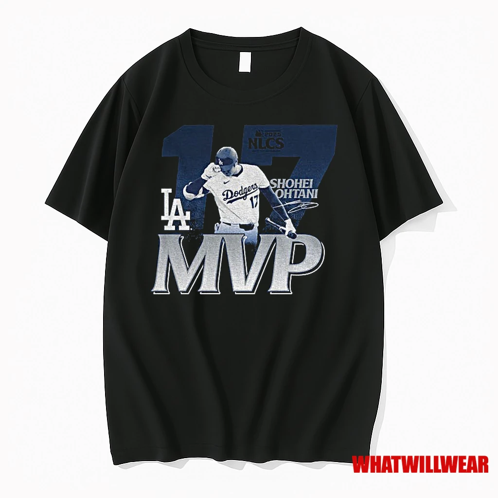 Shohei Ohtani Royal Los Angeles Dodgers 2025 National League Championship Series Mvp Signature Shirts