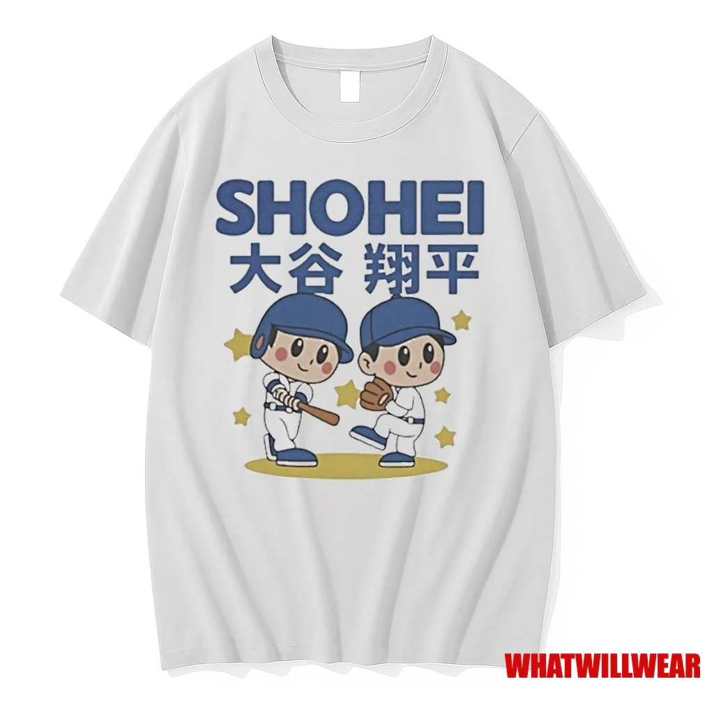 Shohei Ohtani Superstar Cartoon Baseball Mlb 2025 Shirts