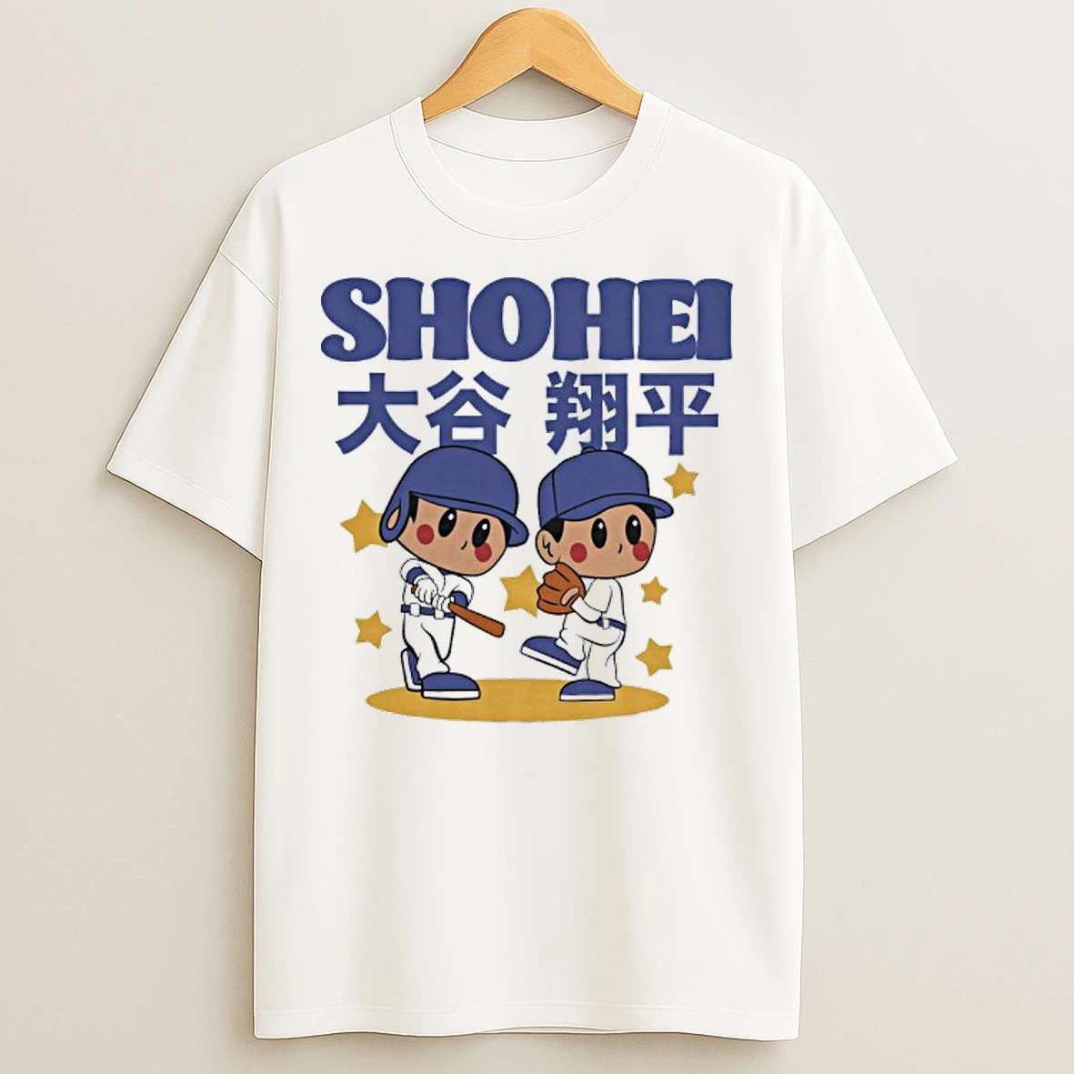 Shohei Ohtani Superstar Cartoon Baseball Mlb T Shirts