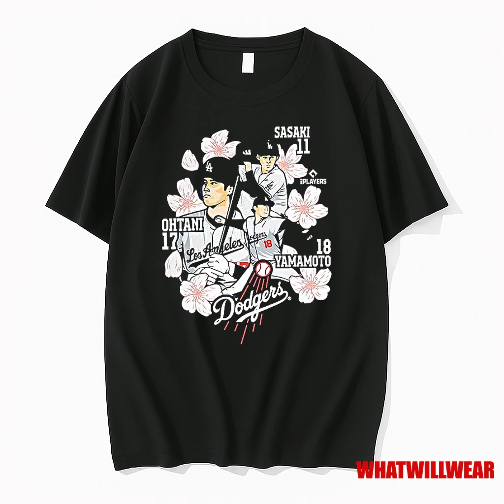 Shohei Ohtani And Yoshinobu Yamamoto Los Angeles Dodgers Flower Shirts
