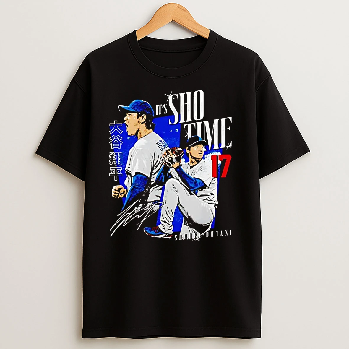 Shohei Ohtani Its Sho Time Signature T Shirts