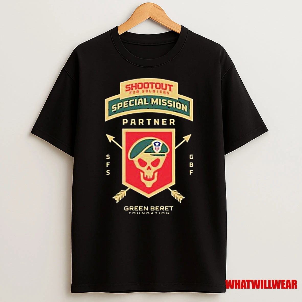 Shootout For Sololers Special Mission Partner Green Beret Foundation Sfs Gbf Shirts