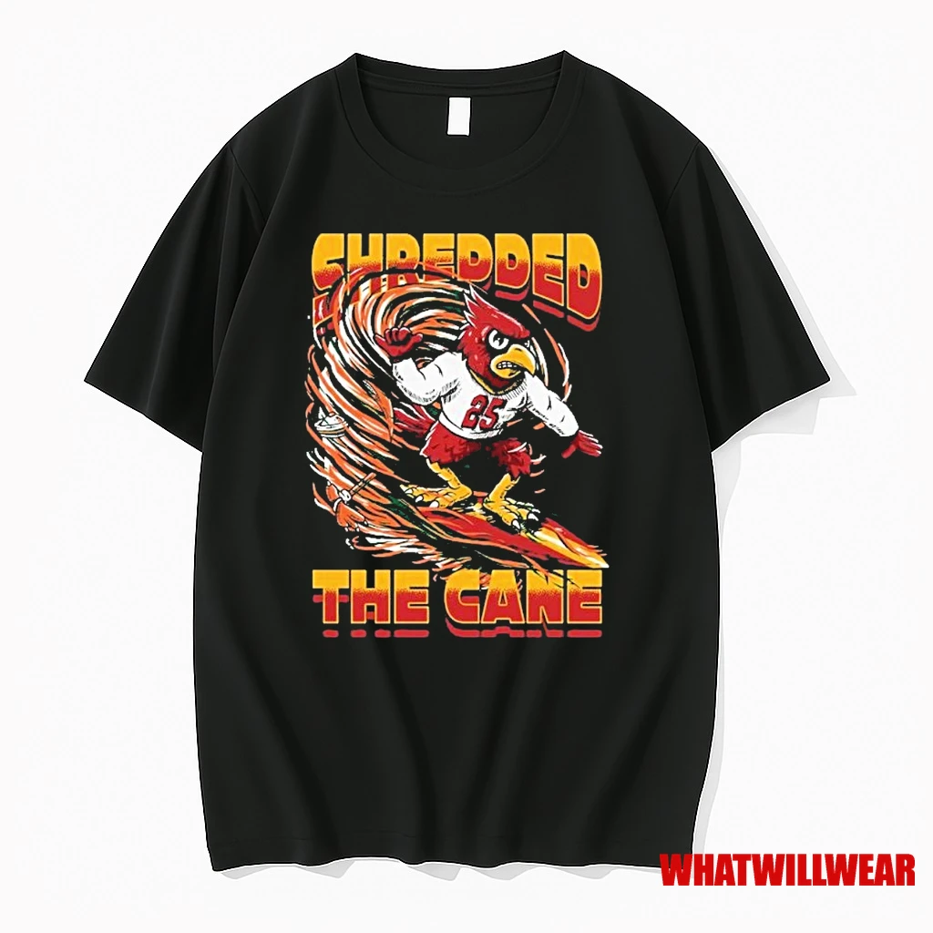 Shredded The Cane Louisville Cardinals Shirts