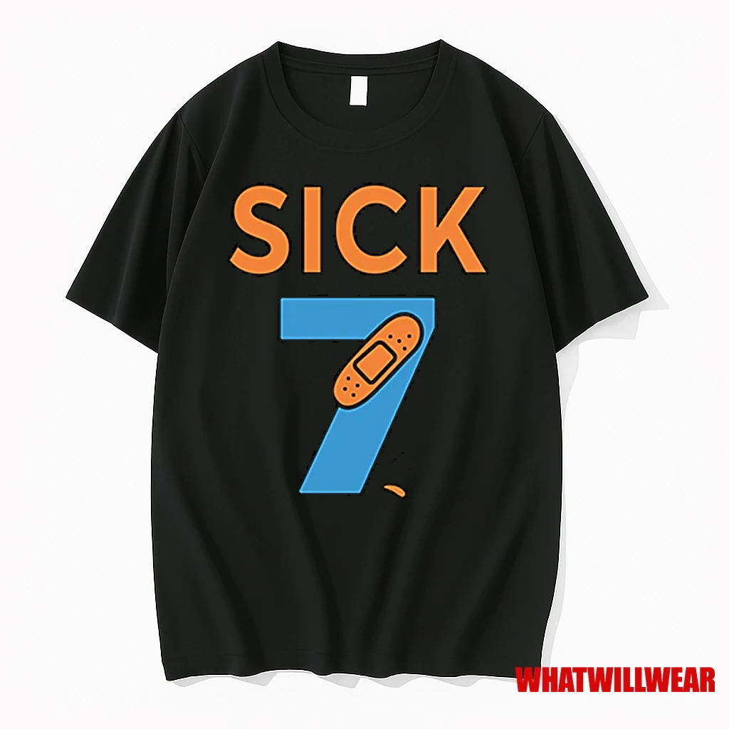 Sick Seven Meme Six Seven Fun Wordplay Shirts
